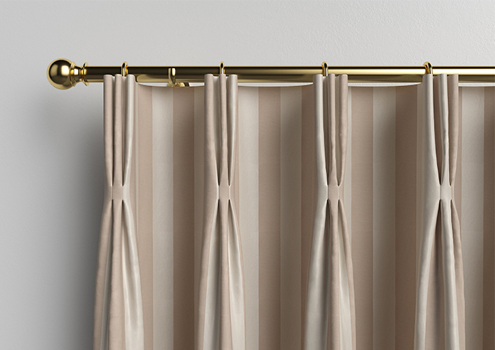 Striatus, Caramel - Made to Measure Curtains - Image 11